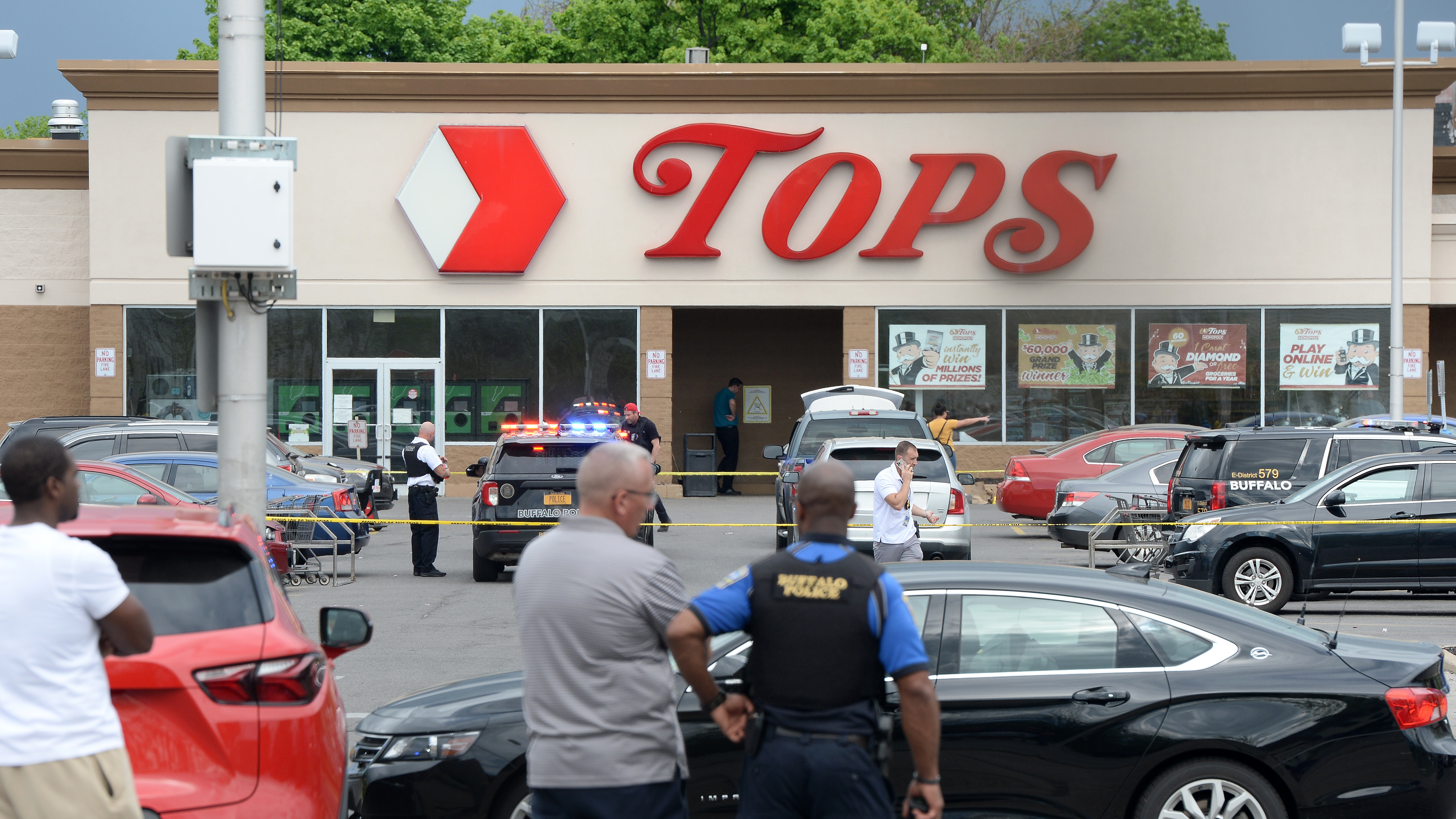 The Buffalo suspect had threatened his high school last year, police say