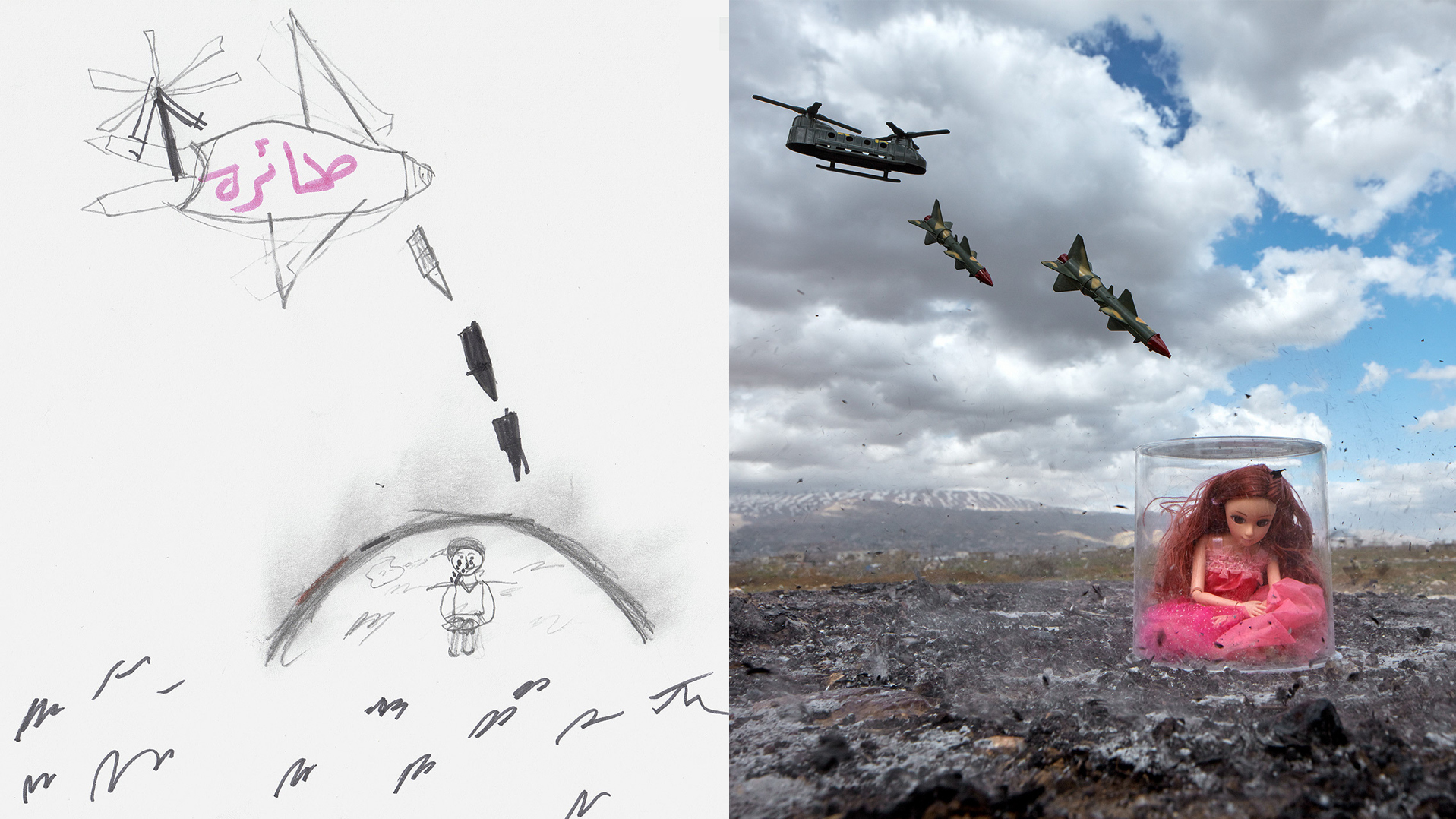 A photographer uses toys to reflect children's war experiences : NPR - Vimarsana News