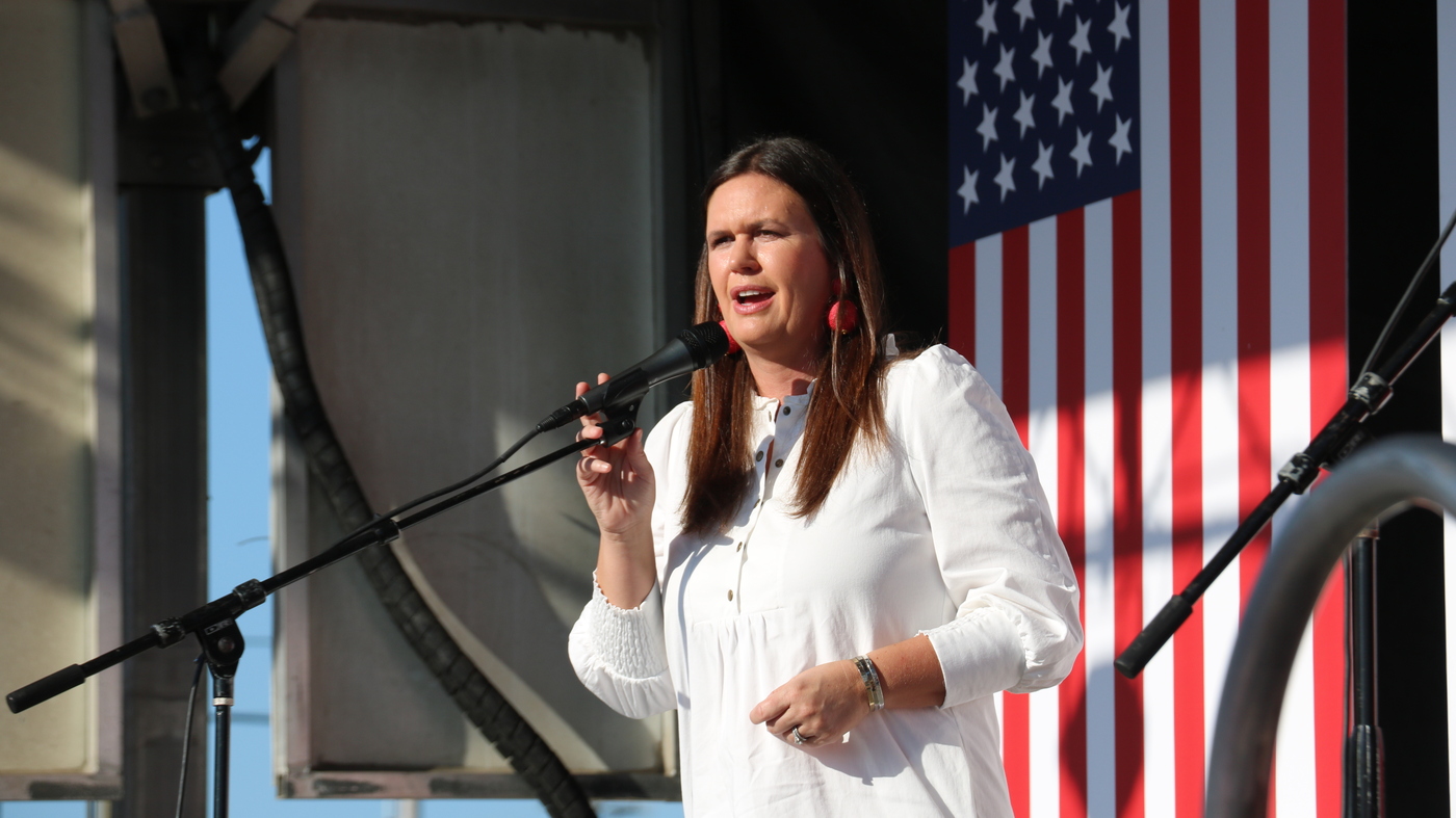 In Arkansas, Sarah Huckabee Sanders sweeps the GOP primary for governor