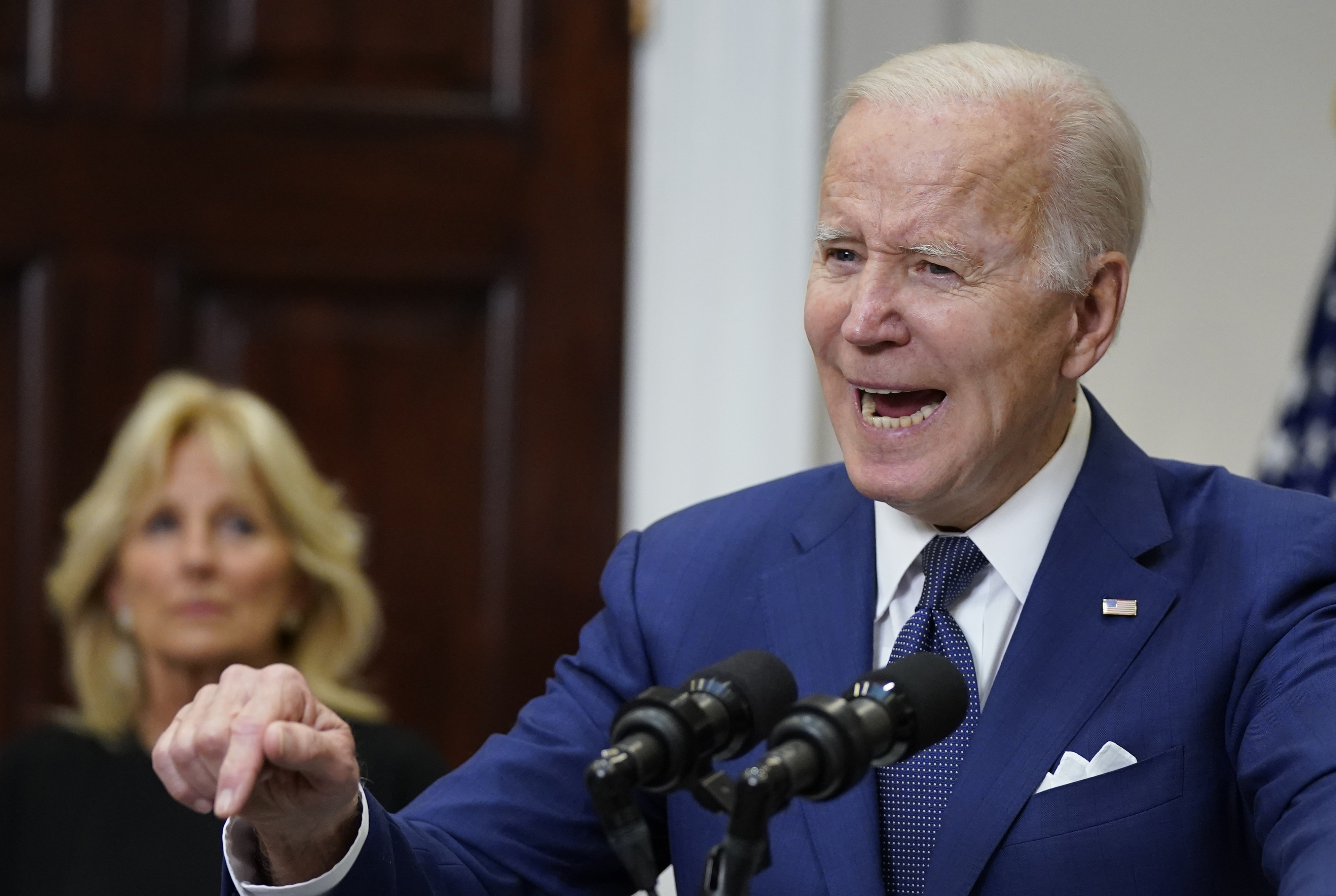 May 24: President Joe Biden speaks about the mass shooting at Robb Elementary School.