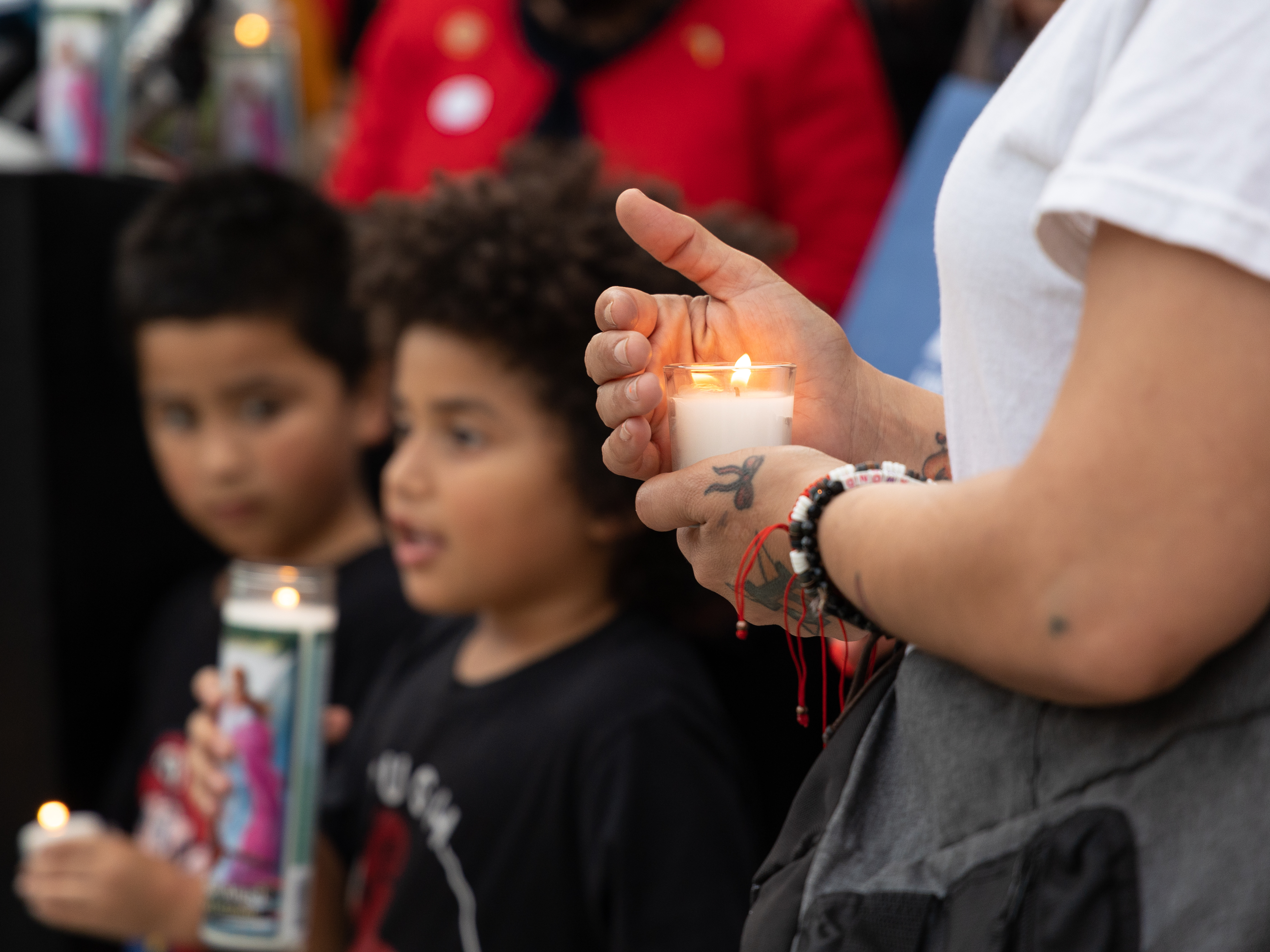 May 24: Community members gathered in Houston.