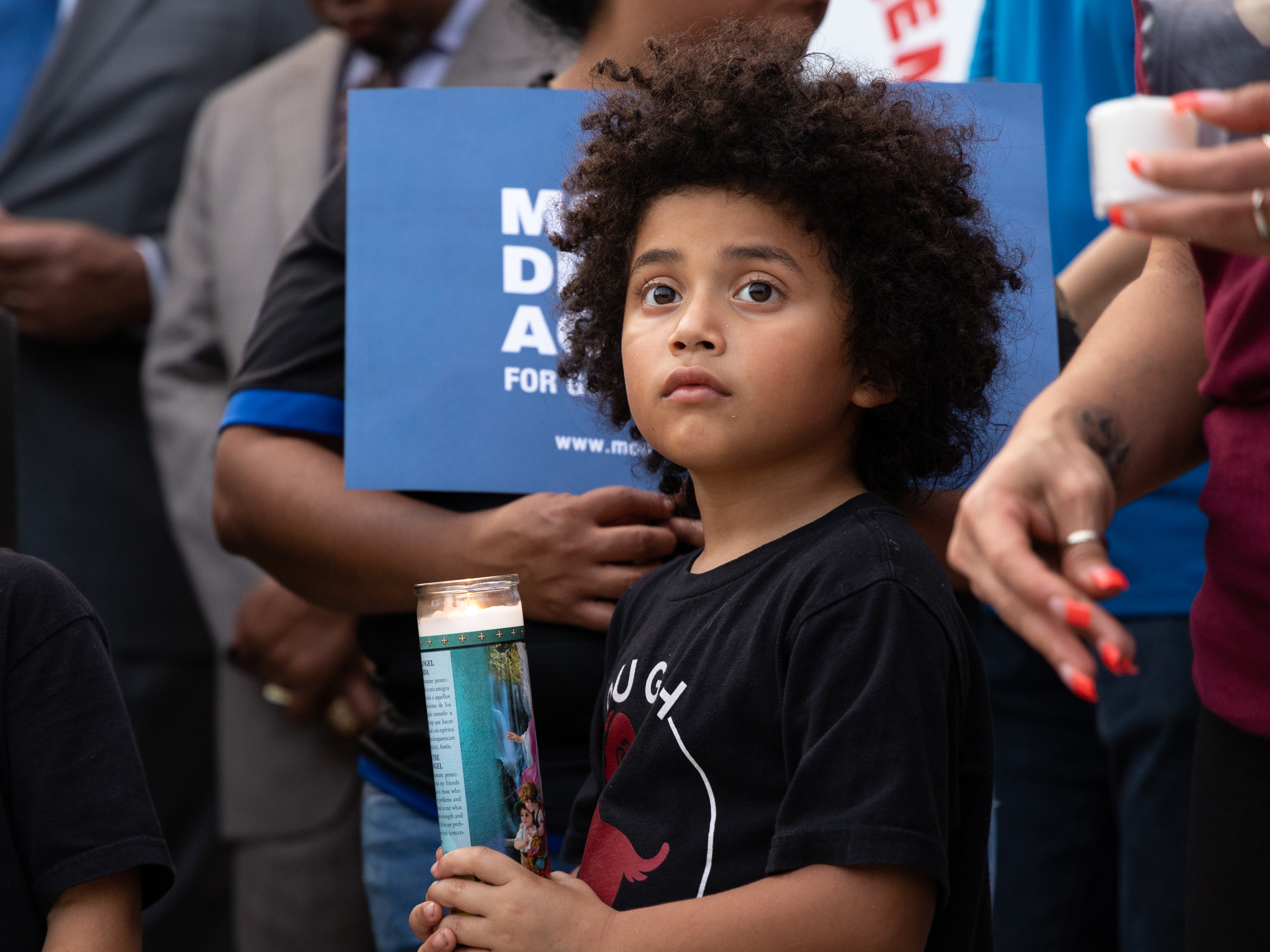May 24: Community members gathered in Houston.