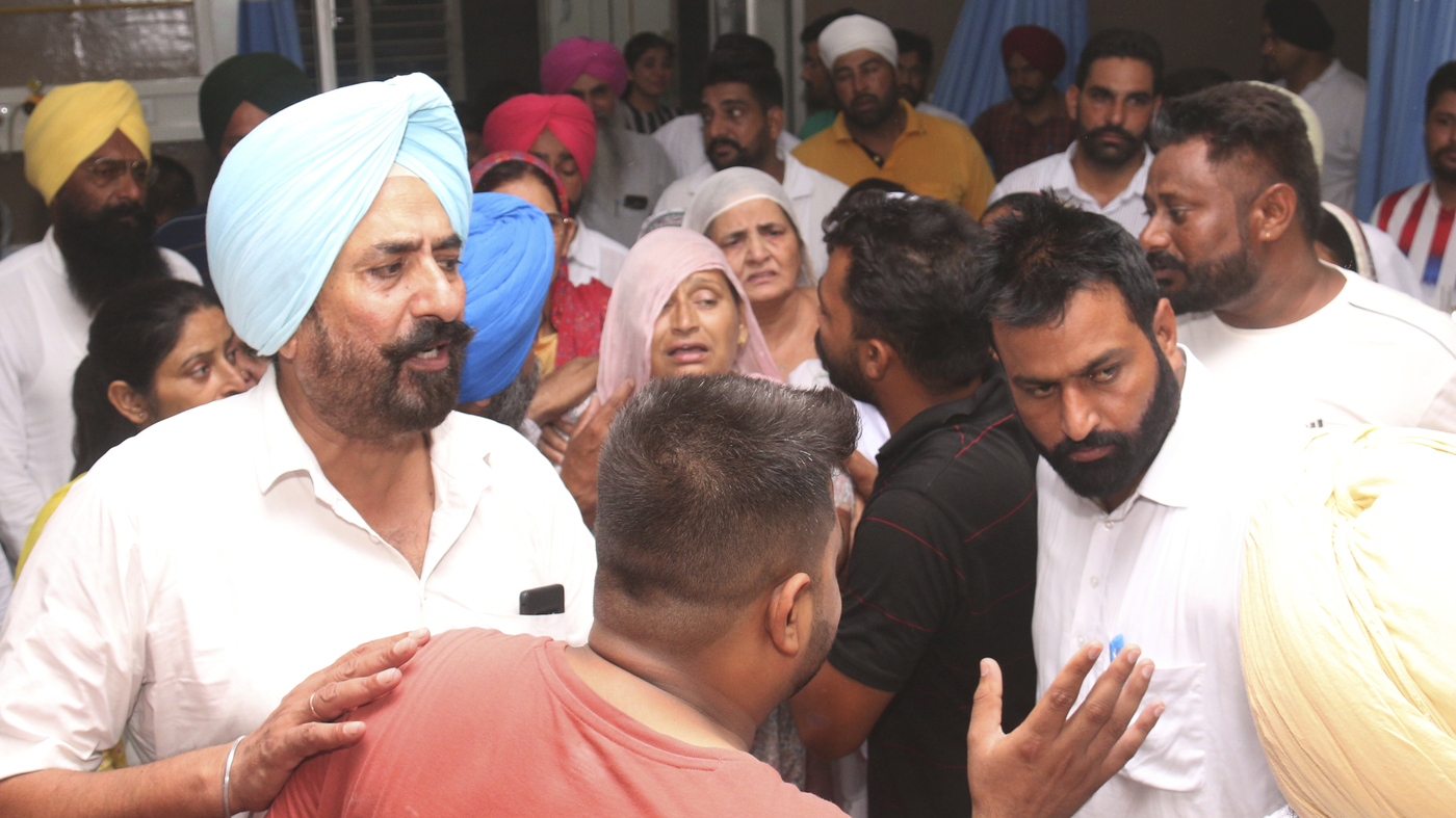 APIndian rapper Sidhu Moose Wala shot