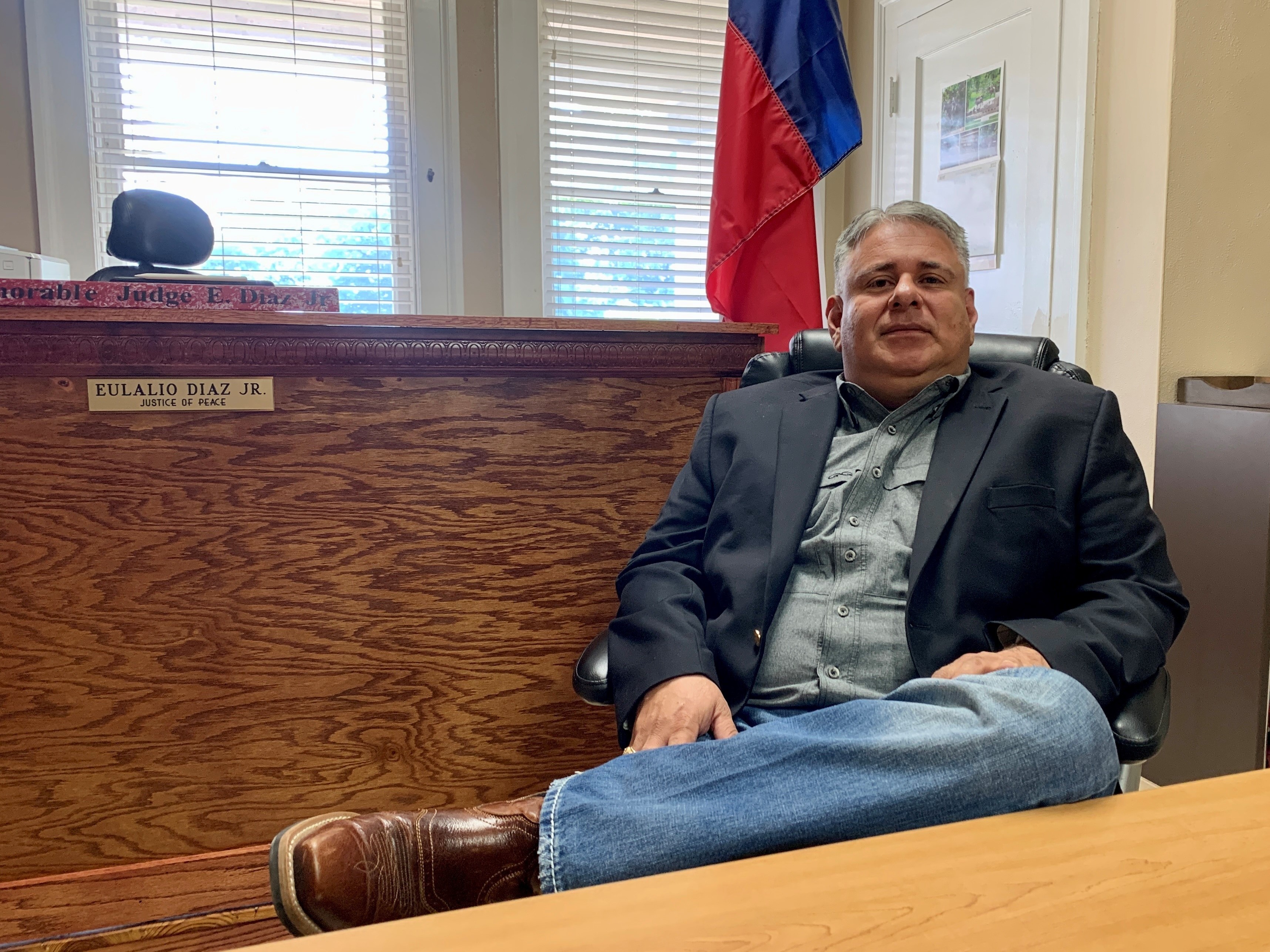Justice of the Peace Eulalio Diaz, Jr., was called to identify the bodies of the 21 victims of the shooting at Robb Elementary, last week. (NPR)