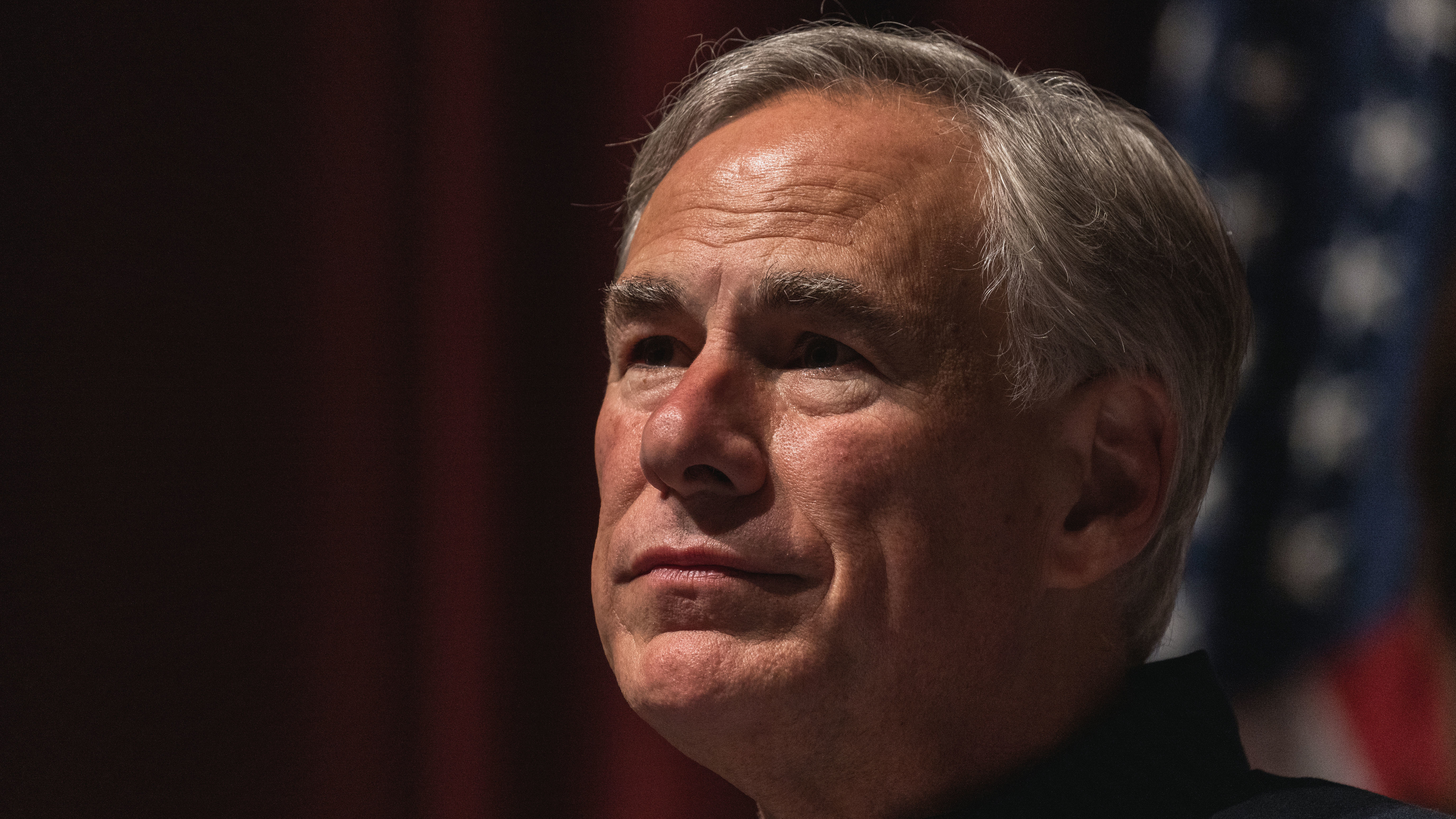 Texas Gov. Greg Abbott speaks during a press conference on May 25 in Uvalde, Texas.