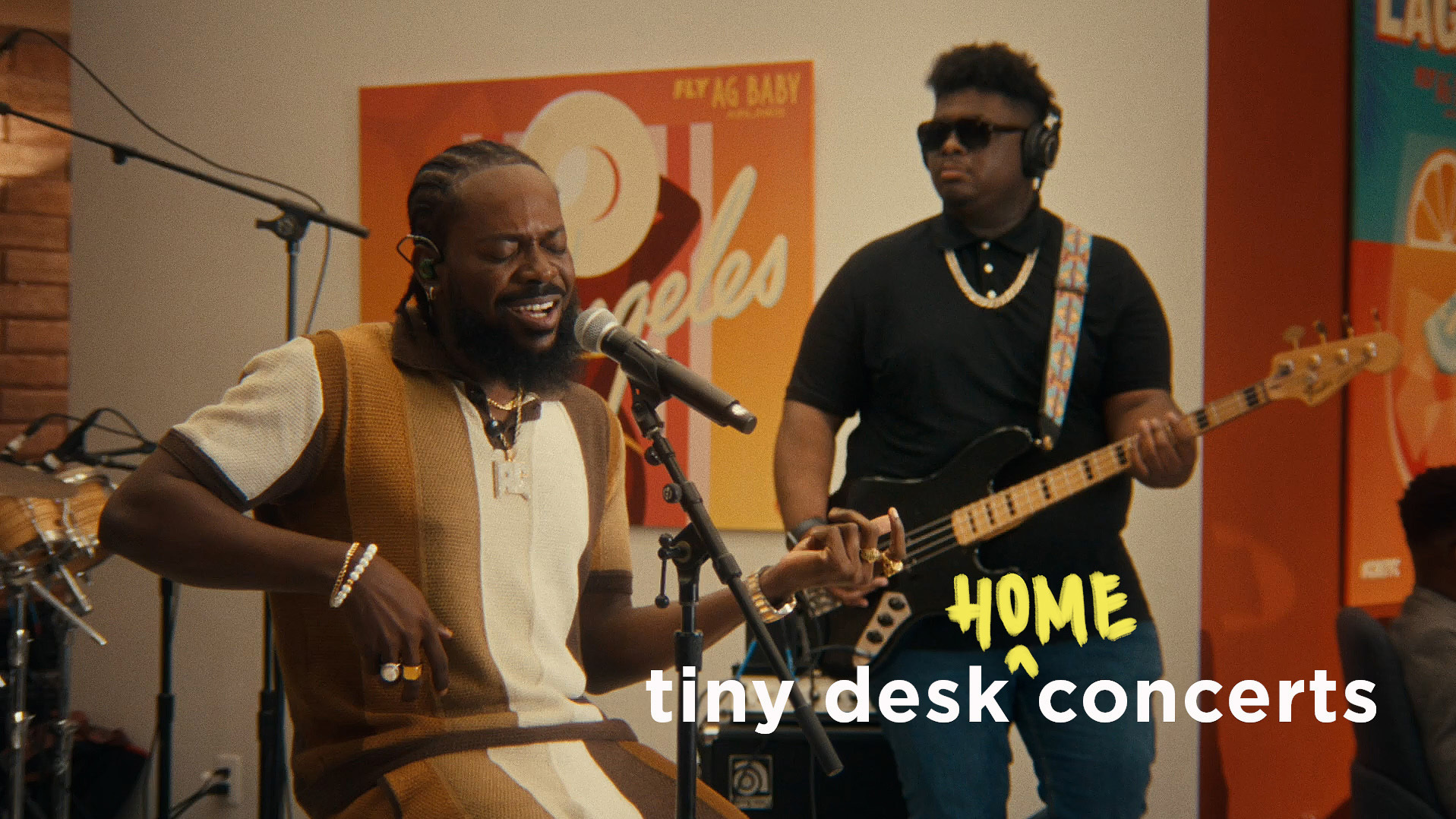 Adekunle Gold performs a Tiny Desk (home) concert.