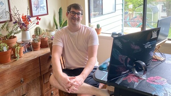 Jonathan Pruiett, a geospatial analyst with Cognizant, is part of a team that updates Google maps. They pushed back against a policy that would have required them to be in the office full-time and won a 90-day reprieve.