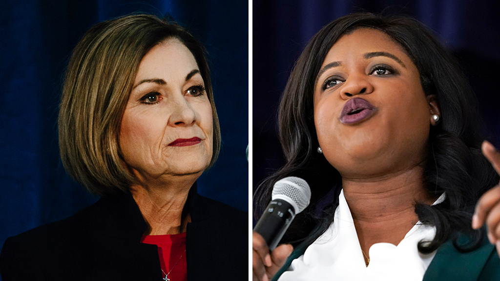 In Iowa, Gov. Kim Reynolds and Democrat Deidre DeJear run unopposed : NPR - Vimarsana News