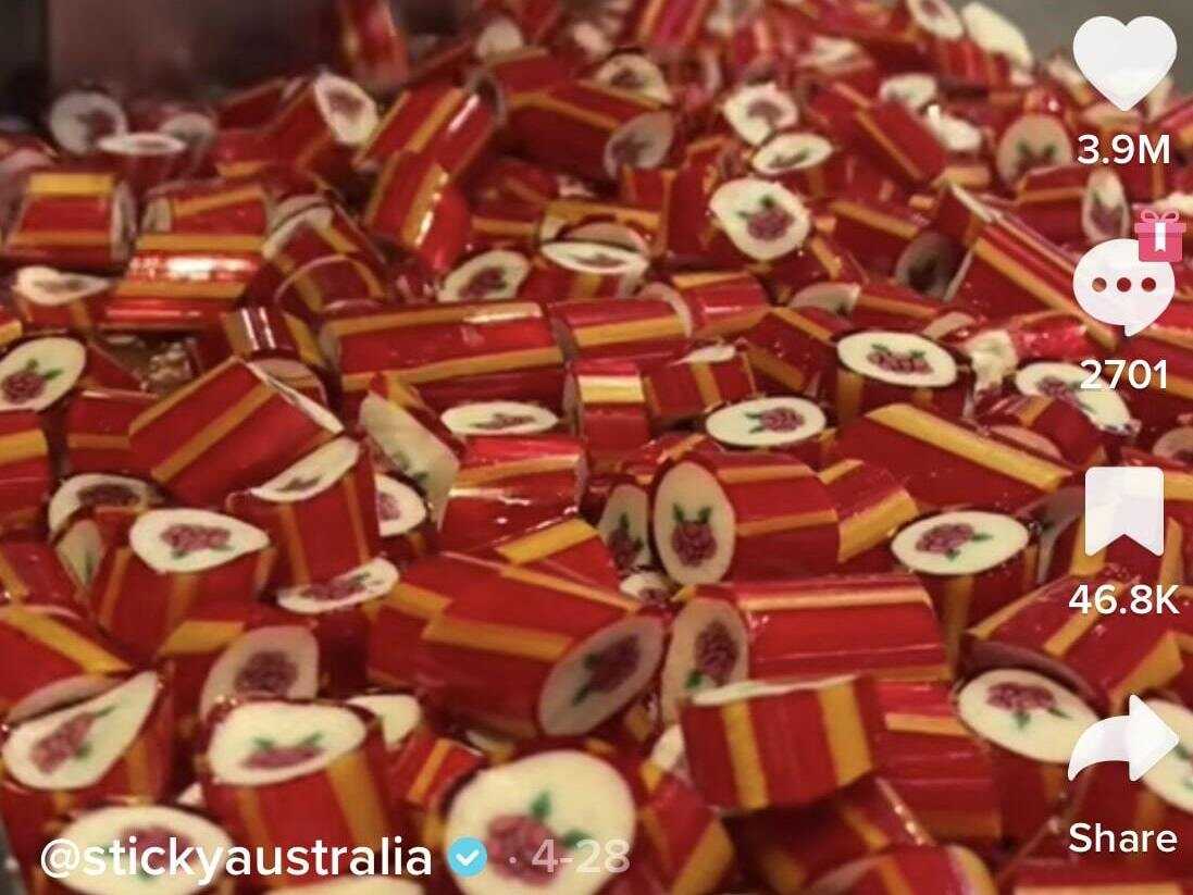 Sticky candy shop finds success for business on Tiktok 