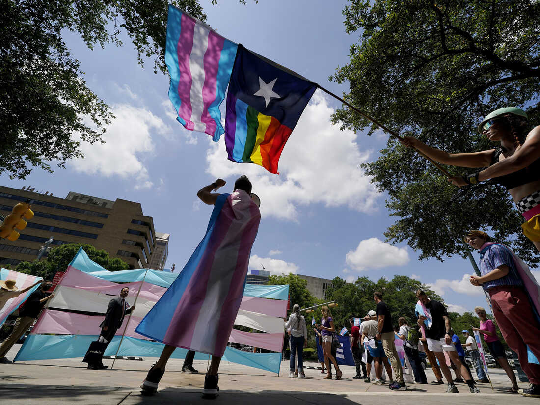 A judge blocks Texas from investigating families of trans youth : NPR