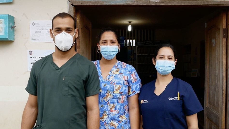 Health-care staff in remote clinics in Ecuador have struggled to provide pandemic resources for their patients.