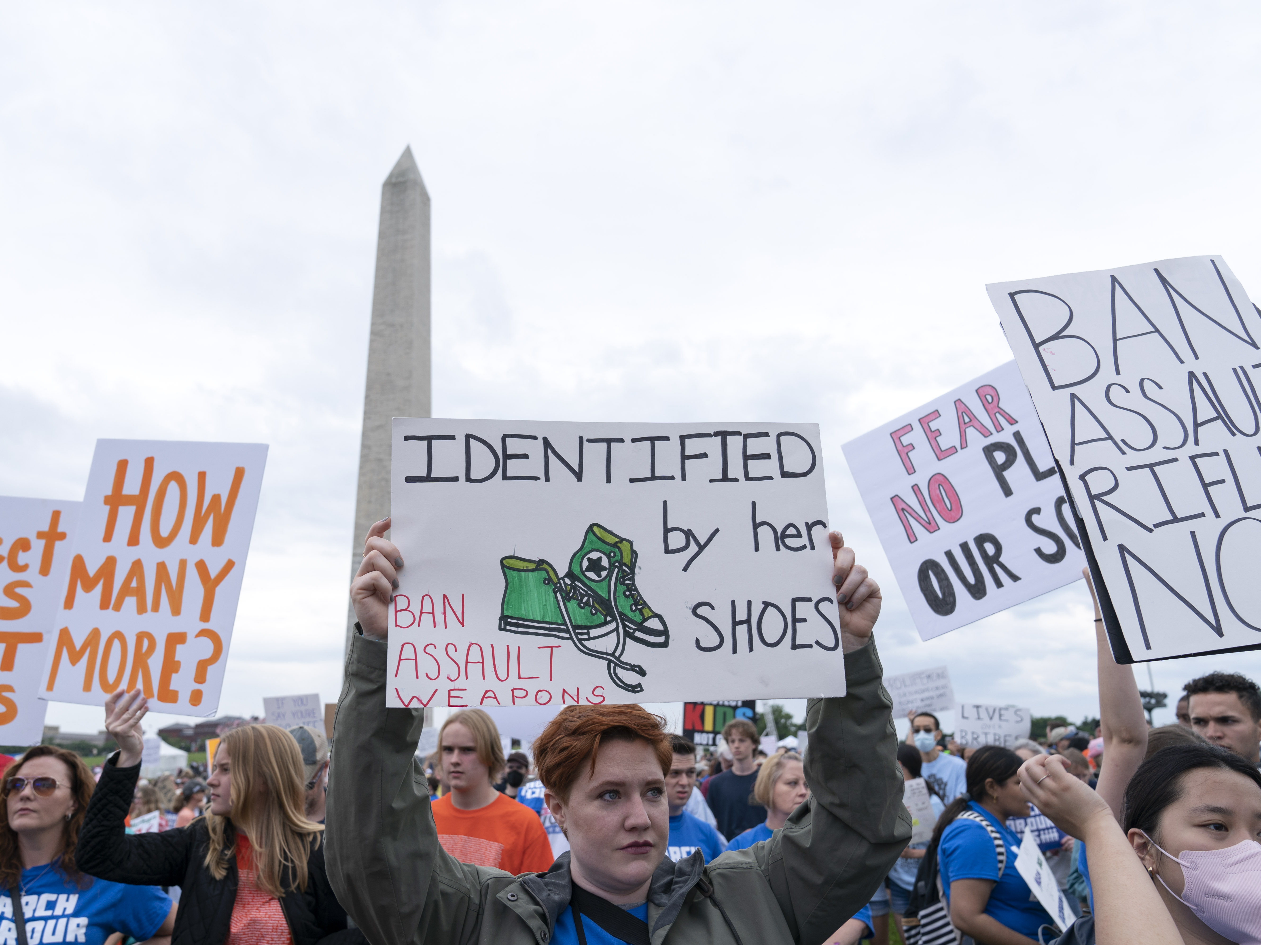 Thousands gather at March for Our Lives rallies nationwide to push for gun control