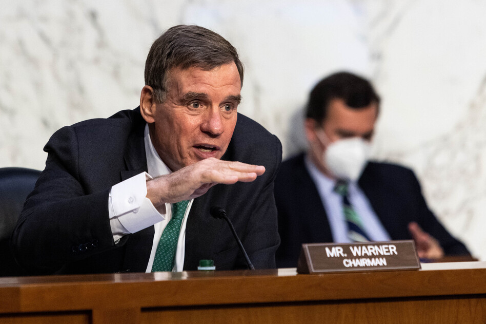 Senator Mark Warner in 2021.