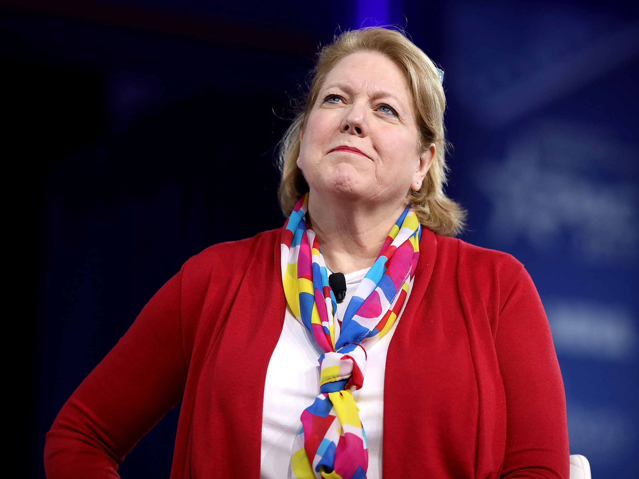 Ginni Thomas, wife of Supreme Court Associate Justice Clarence Thomas, in 2017. (Getty Images)
