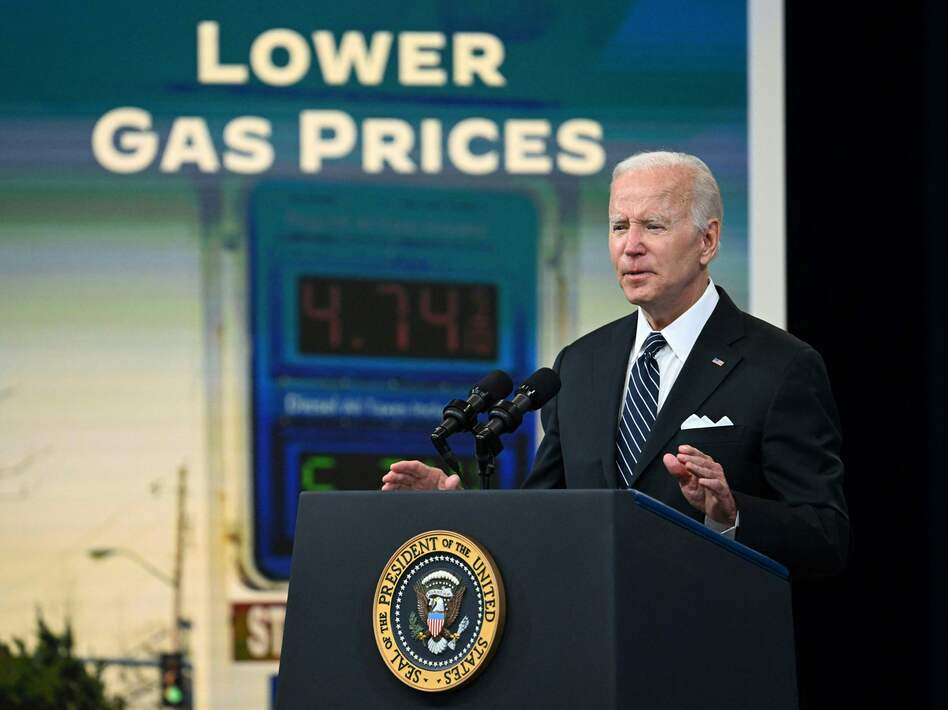 President Biden pitched a three-month break on the federal fuel tax to help American drivers face the highest inflation in four decades, but critics said the proposal is unlikely to work. (Jim Watson/AFP via Getty Images)