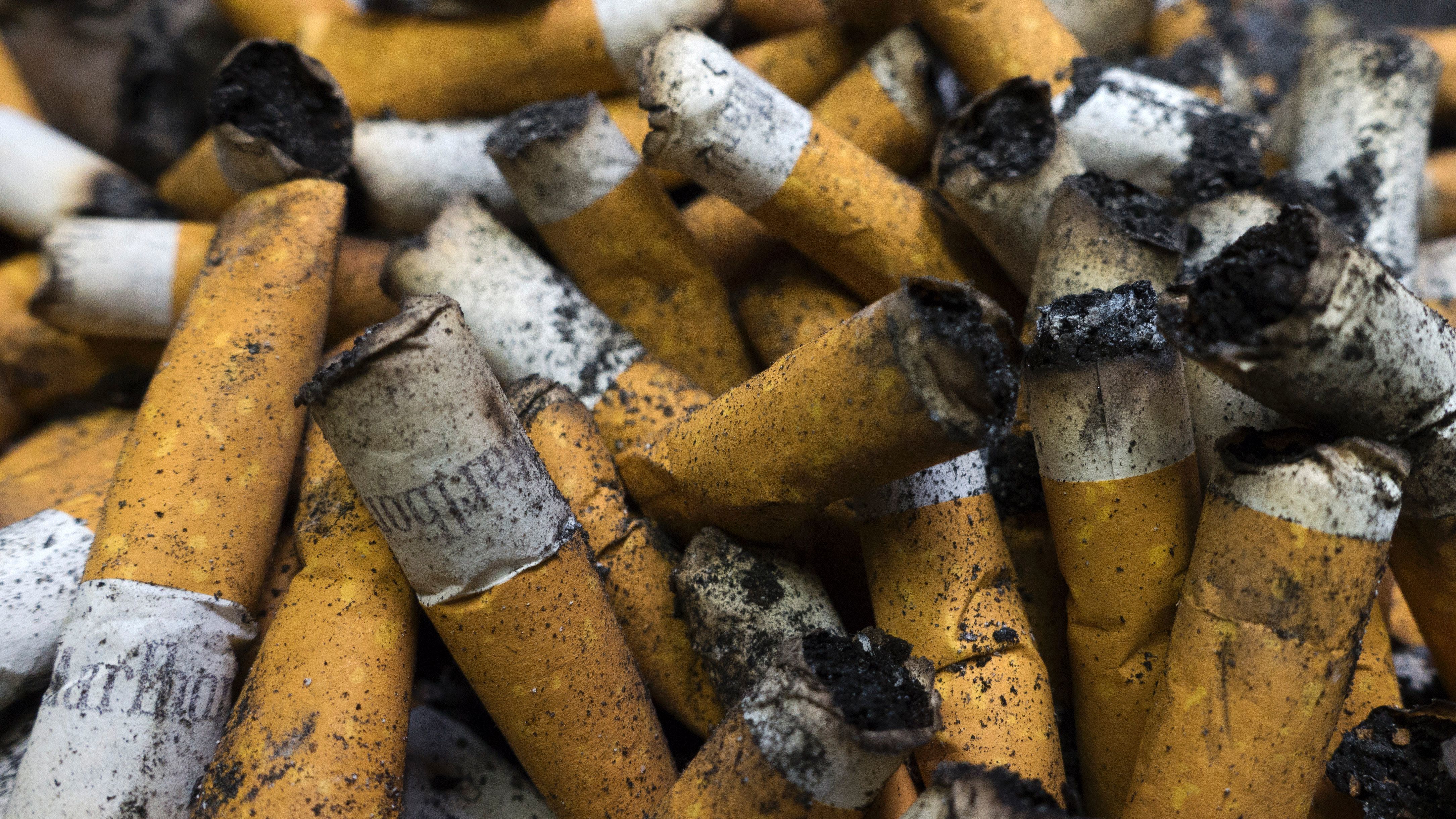 The FDA hopes that a new limit on nicotine levels in cigarettes will help people stop smoking or avoid the habit altogether. (AFP via Getty Images)