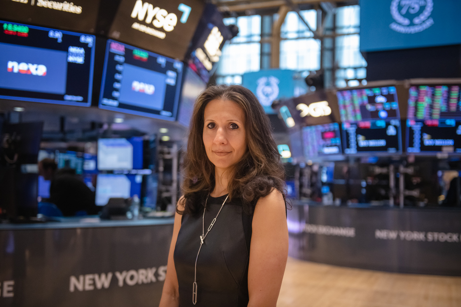 Lynn Martin started as the new CEO of the New York Stock Exchange in January.