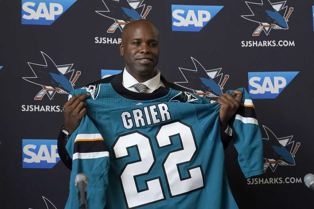 Mike Grier becomes NHL’s first black GM : NPR