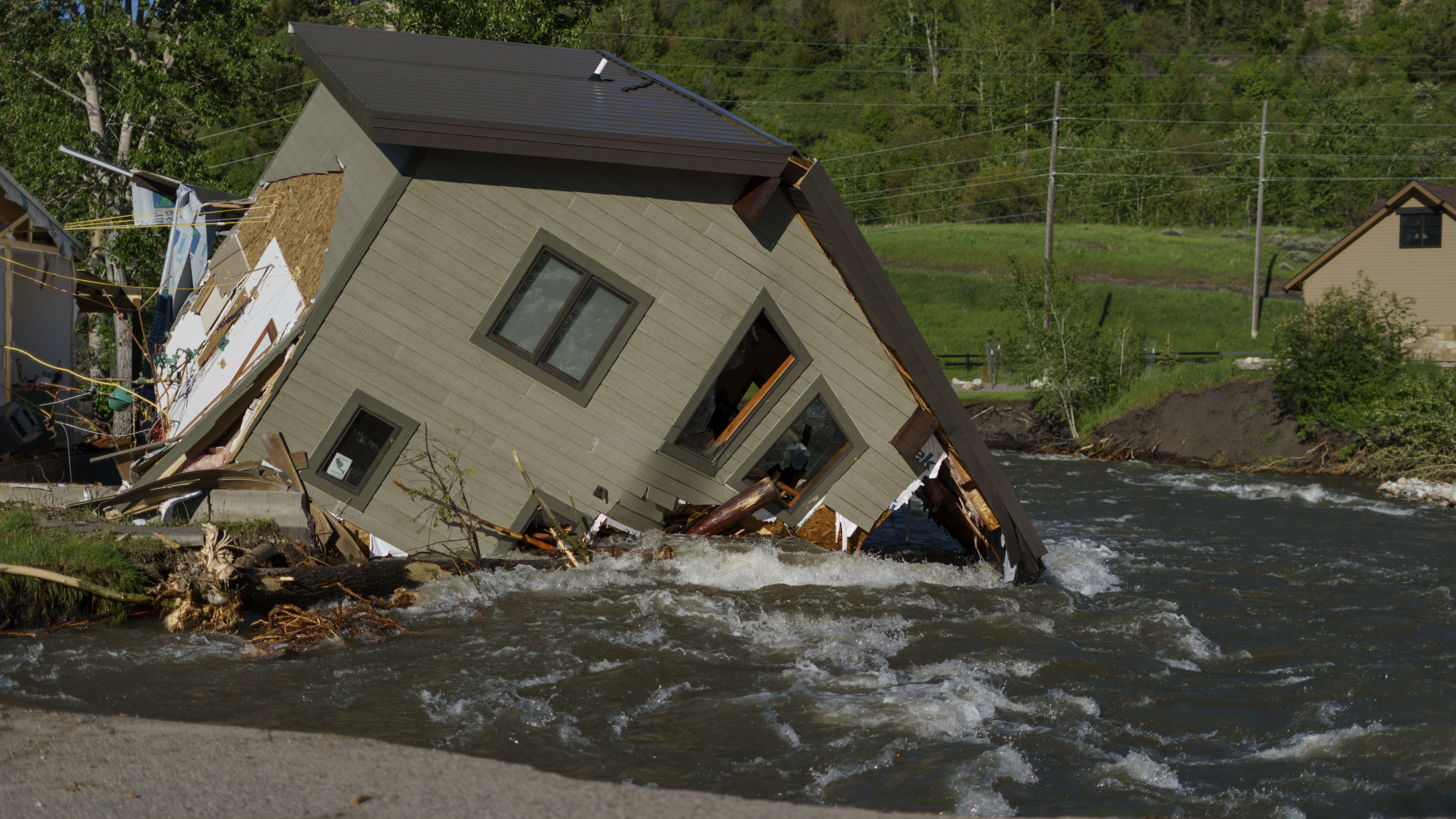 Yellowstone flood leaves lasting mark on Red Lodge, Montana NPR