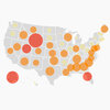 map of medical debt