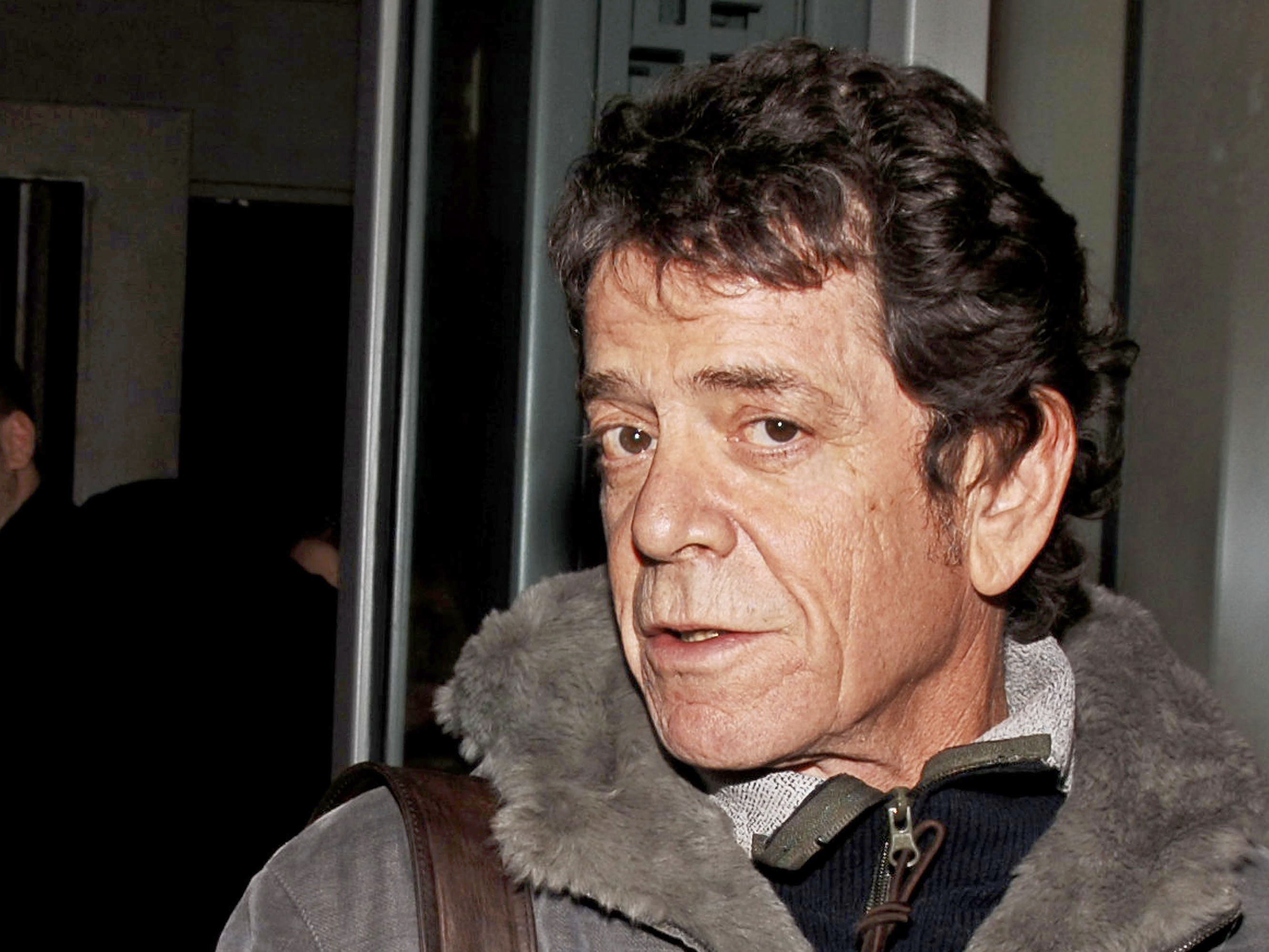 Lou Reed, photographed at the opening of his photography exhibit at the Gallery at Hermes on Jan. 19, 2006 in New York.