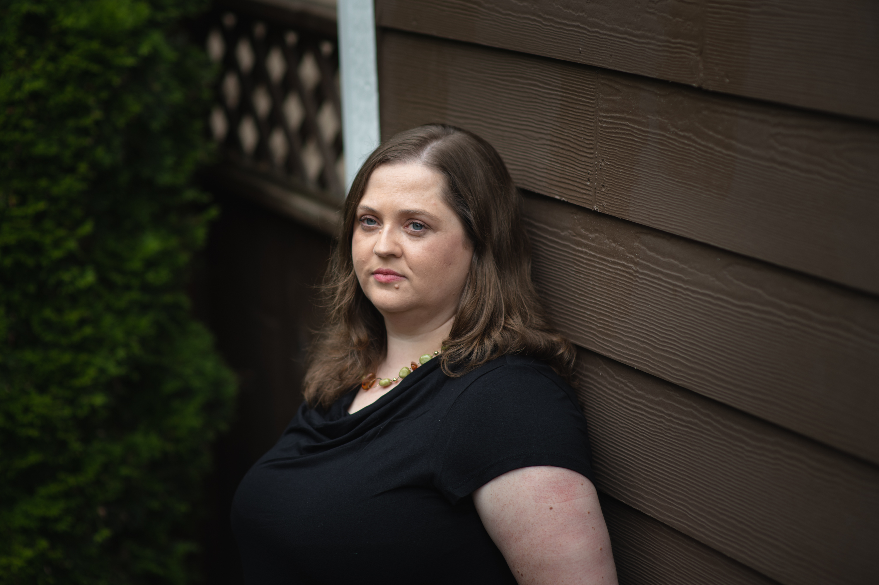 Like millions of people, Michelle Milkowski bought Bitcoin and other digital currencies as the crypto industry spent millions of dollars on marketing. (Kholood Eid for NPR)