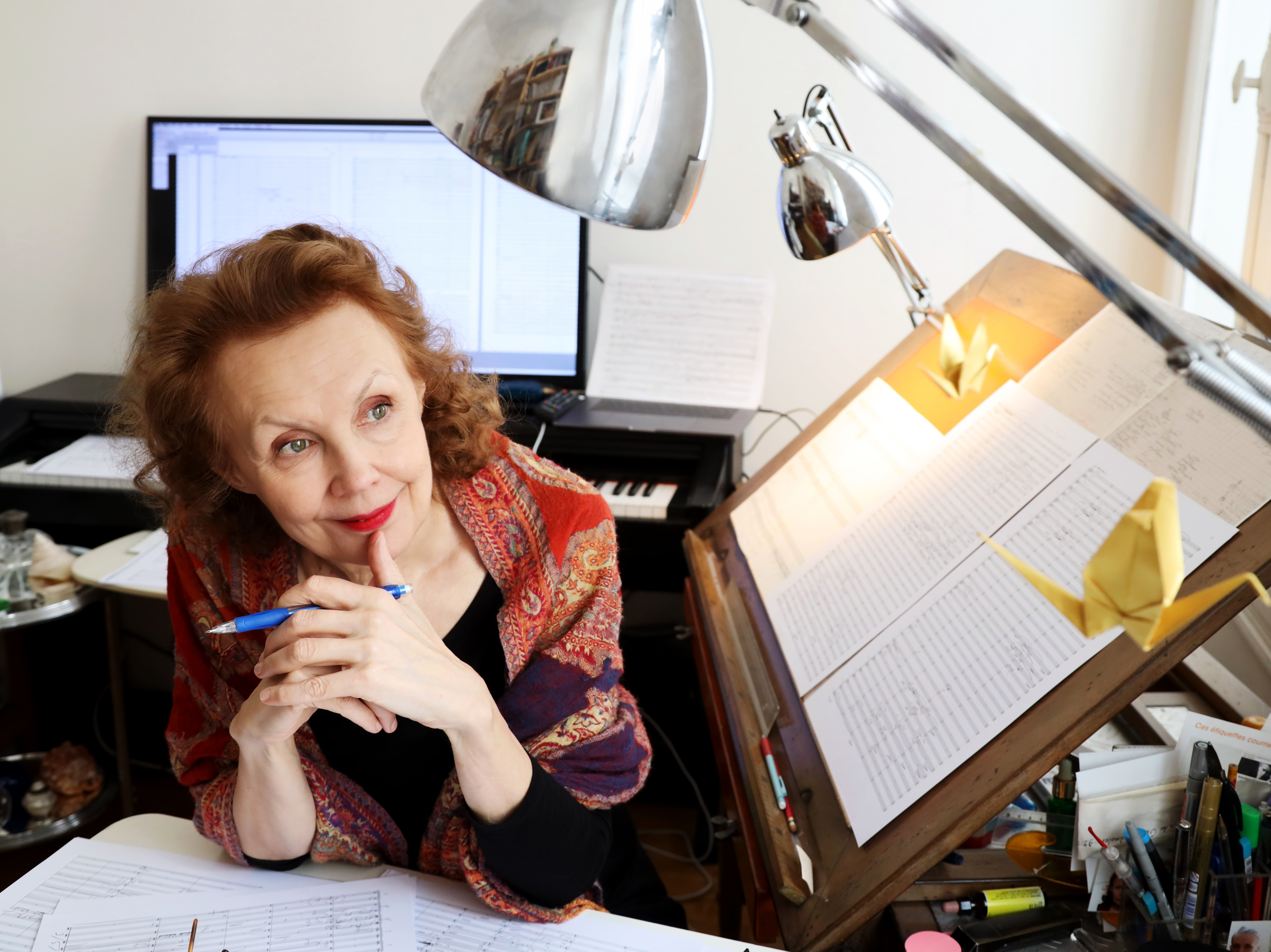 At the beginning of her career, Kaija Saariaho had plenty of doubts. She ended up becoming one of the most revered composers of her generation. (Courtesy of the artist)