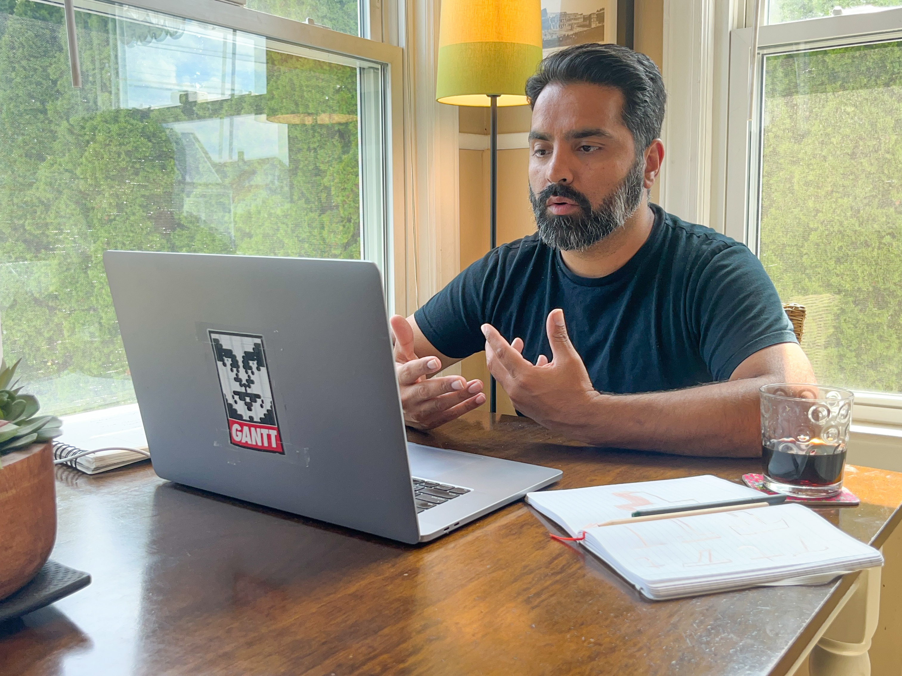 Nitin Budhiraja discovered during the pandemic that he loved working from home. He now works fully remotely. (Nitin Budhiraja)