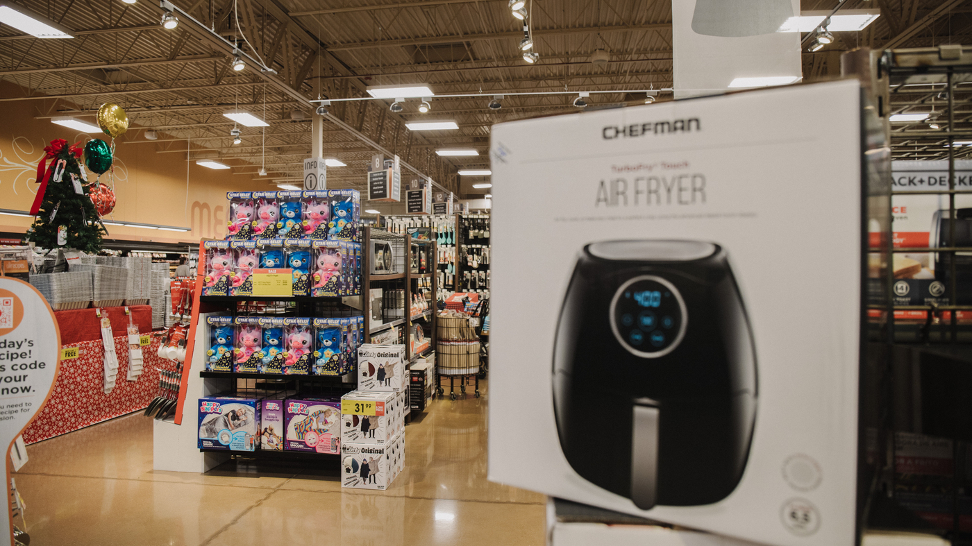 Major retailers are working through an unexpected inventory glut. : NPR