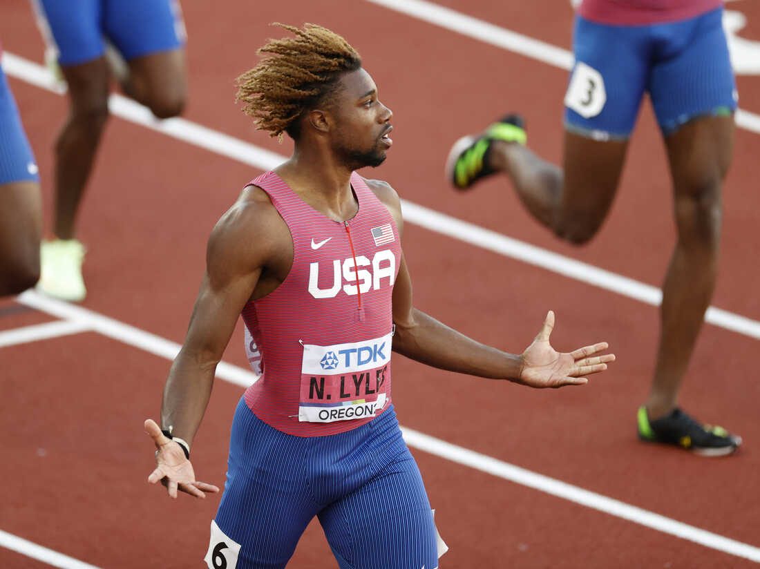 World Athletics Championships 4 key moments in track and field NPR