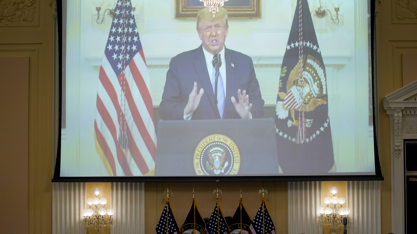 New evidence shows Trump toned down his condemnation of the deadly Capitol attack - Vimarsana News