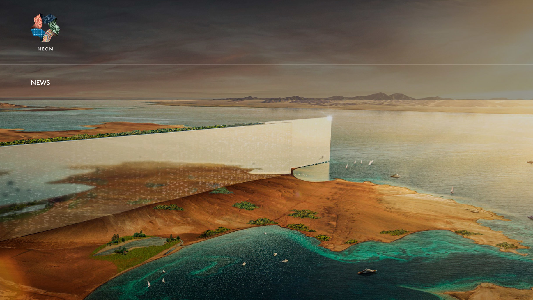Город в пустыне проект Saudi Arabia is building The Line, a new city enclosed by mirrored walls : NPR
