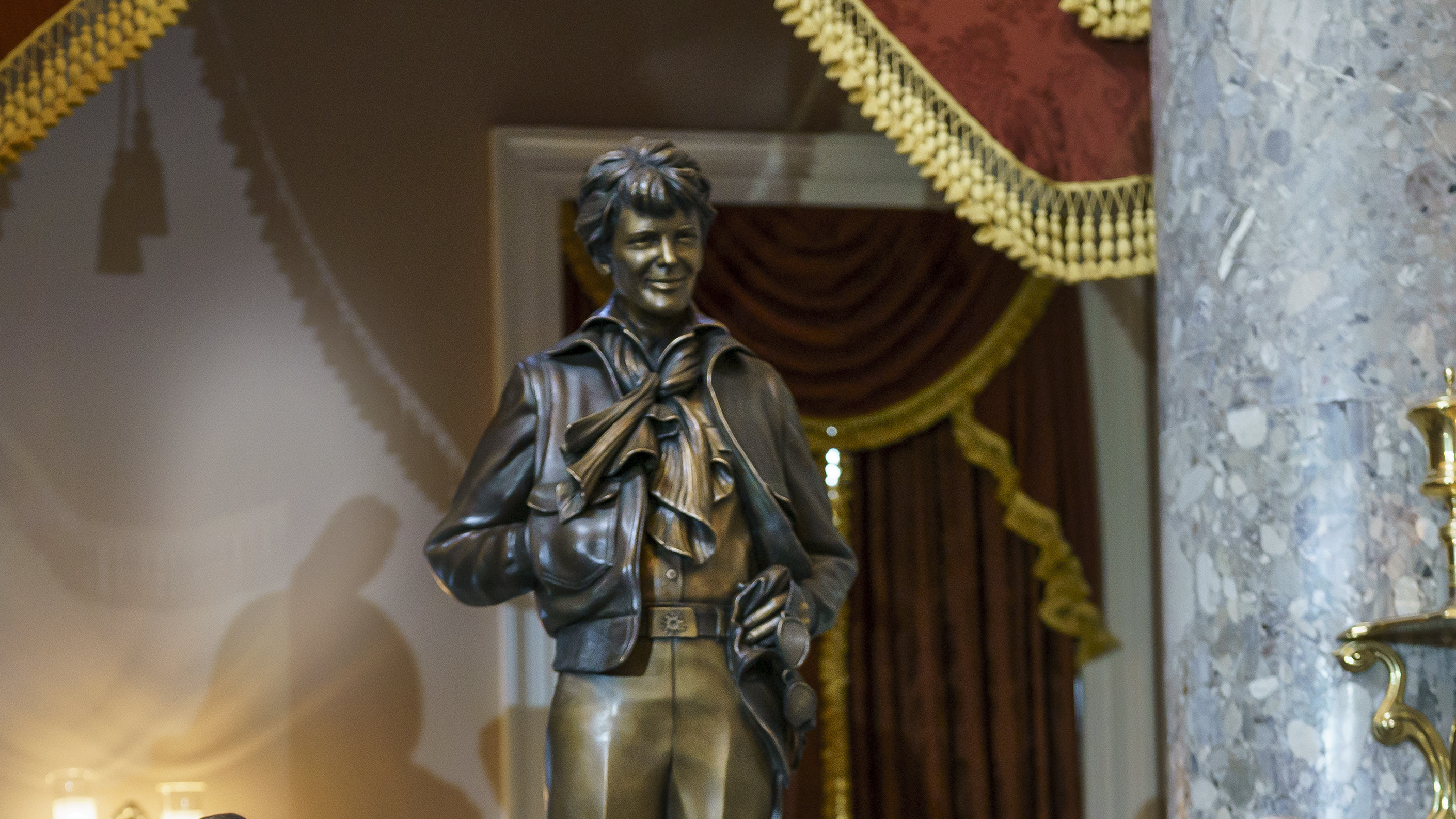 Amelia Earhart statue in U.S. Capitol's National Statuary Hall is unveiled : NPR - Vimarsana News