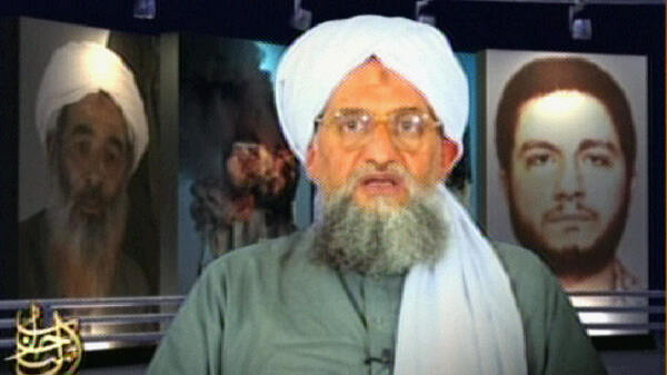 A frame grab from a video aired in 2006 on Al-Jazeera television shows Al-Qaida second-in-command Ayman Al-Zawahiri.