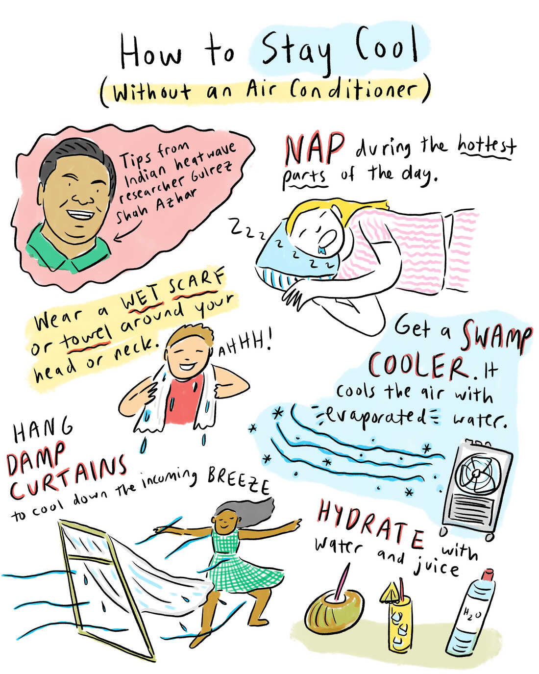 Opinion: How to stay cool without an air conditioner — life hacks