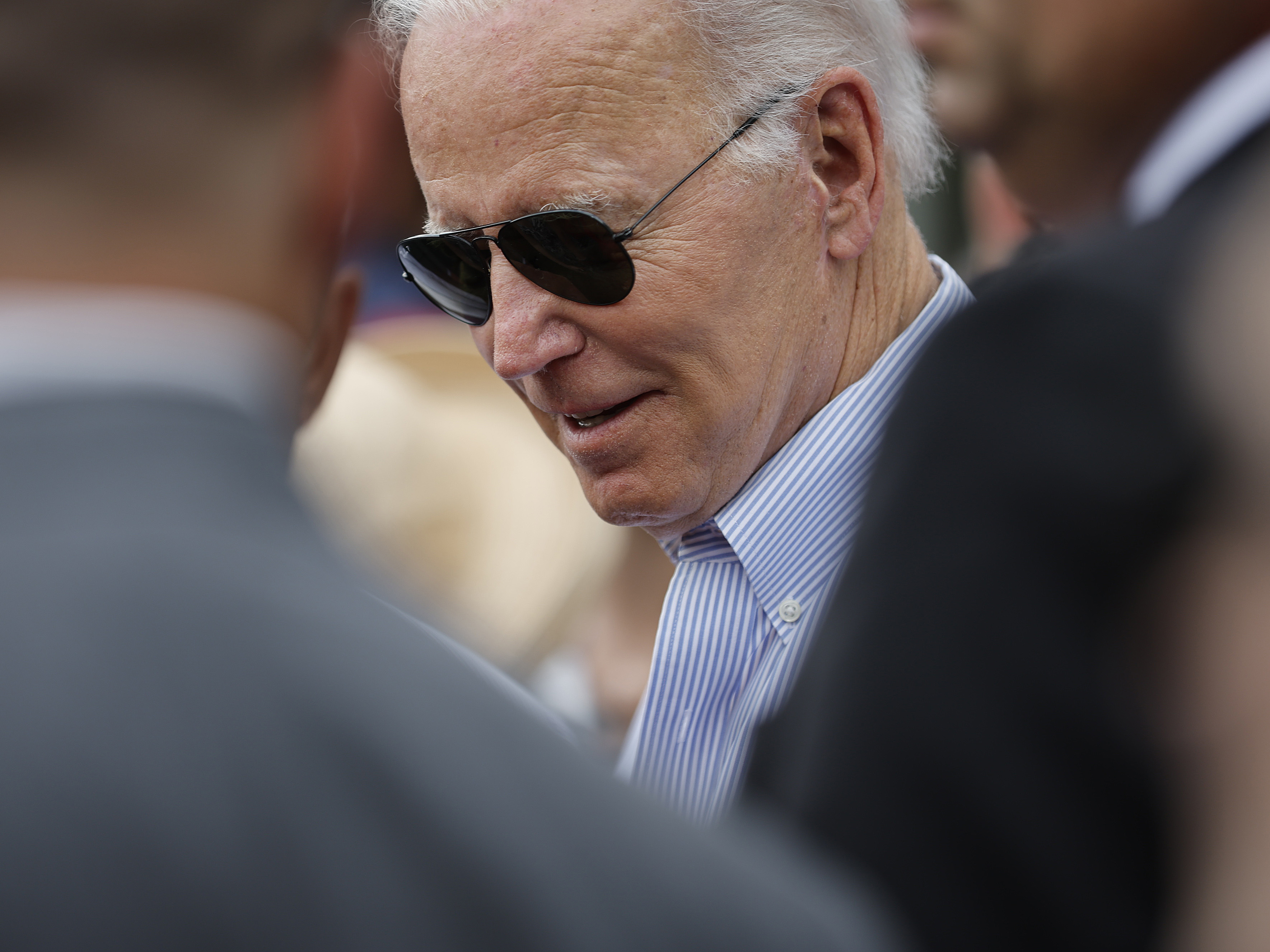 Biden used to keep Trump mentions to a minimum. Not anymore