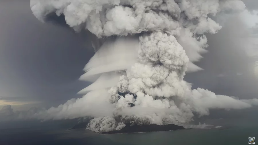 Tonga volcano eruption could warm the earth