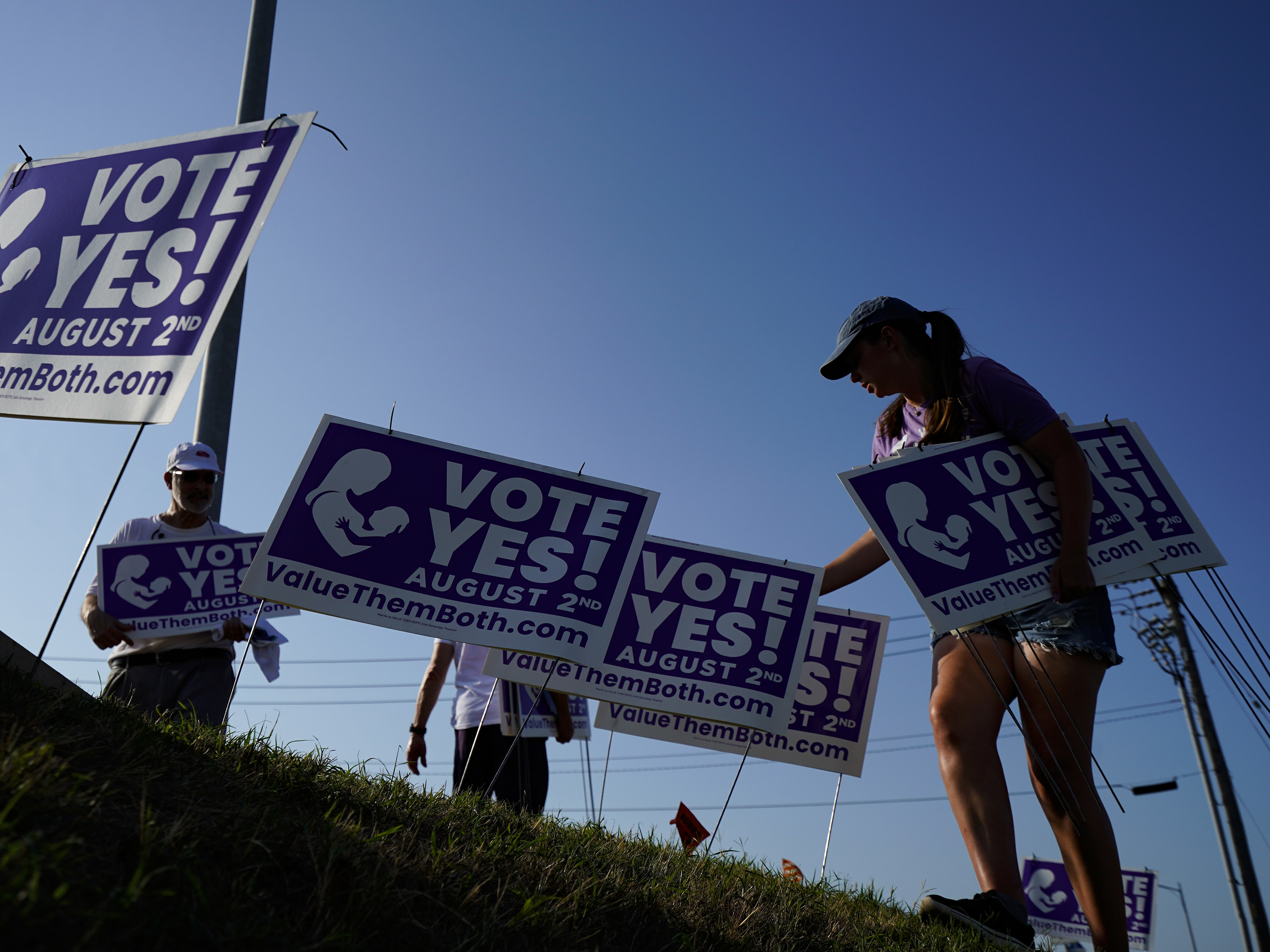 Abortion rights supporters and opponents look for lessons from the Kansas vote