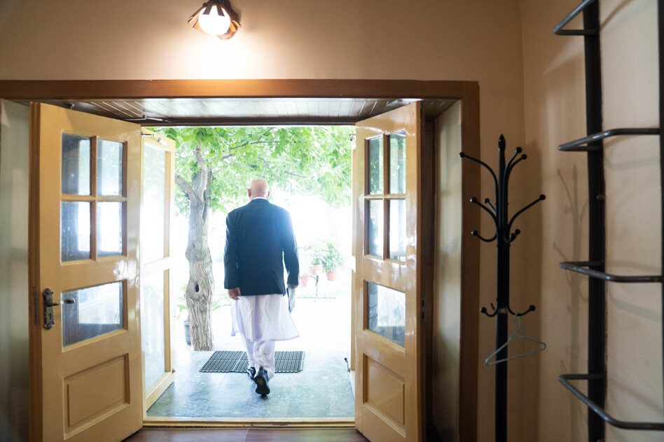 'We must make sure that all the Afghan people see themselves belonging to this country and represented by the government, and that we take all the necessary steps to prove to the rest of the world that we mean well for Afghanistan,' he said.