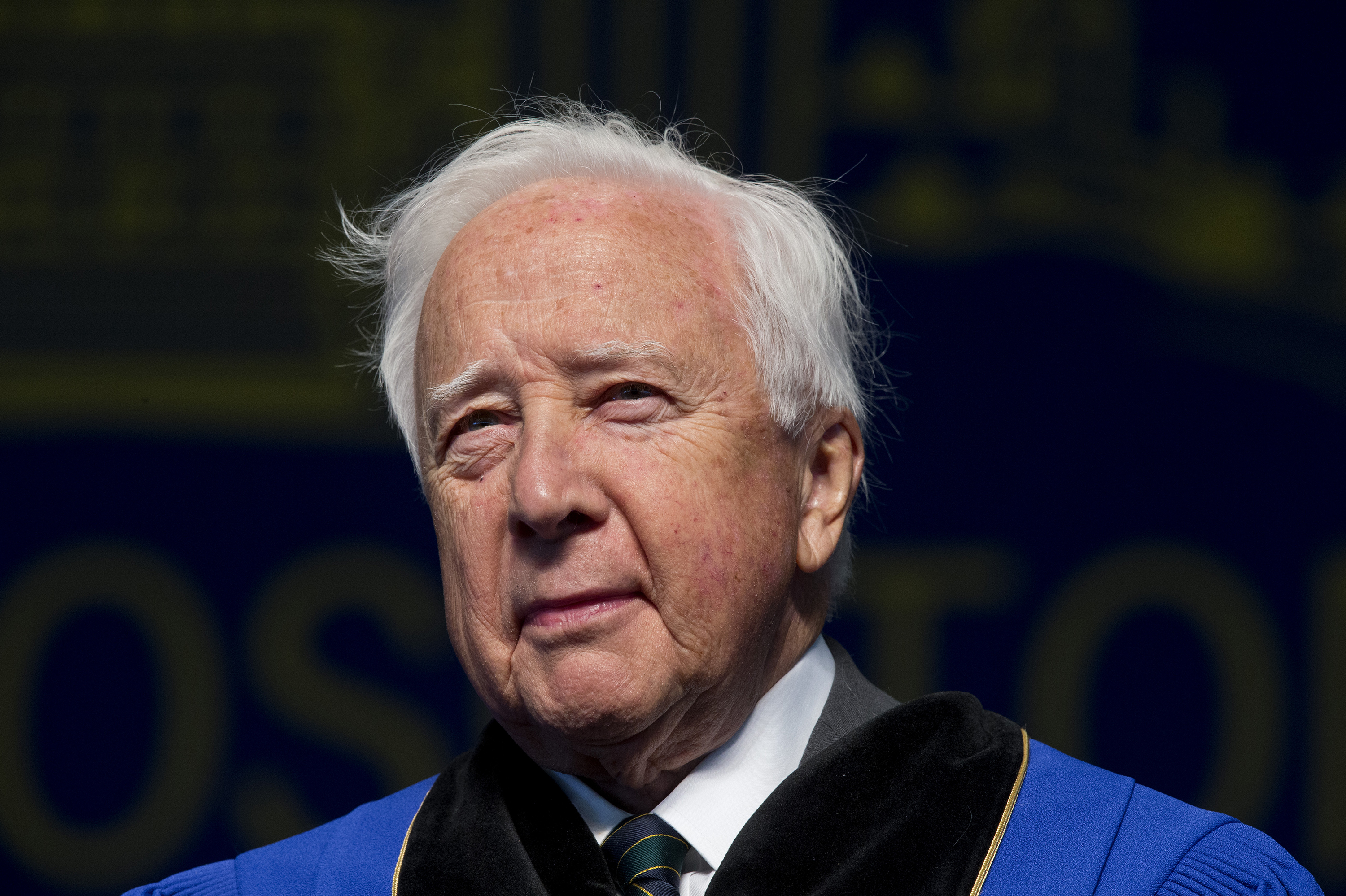 Historian David McCullough, shown here in 2013, has died at 89. He wrote extensively and compellingly about American history and won two Pulitzer Prizes. (Getty Images)