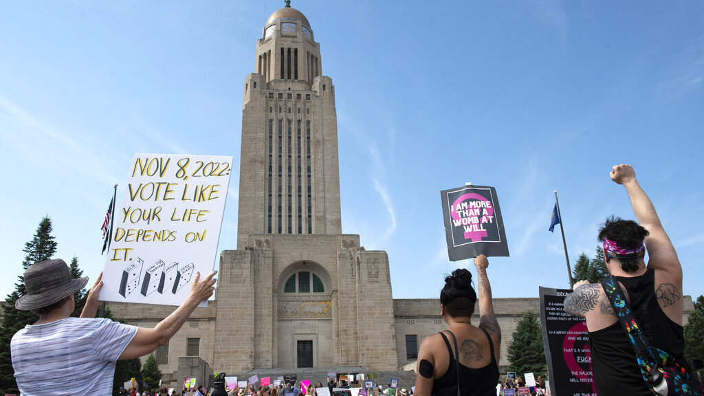 A Nebraska woman is charged with helping her daughter have an abortion A Nebraska woman is charged with helping her daughter have an abortion
