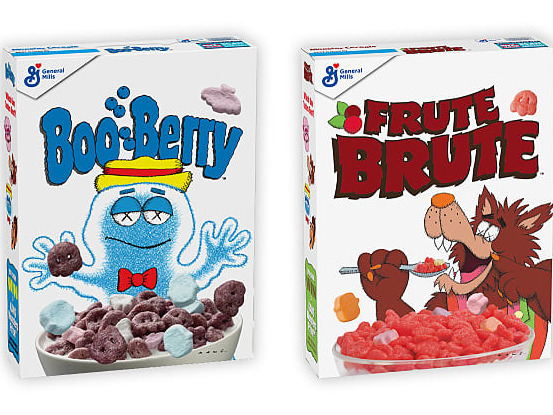 General Mills' classic Monster Cereals are back with a reimagined look