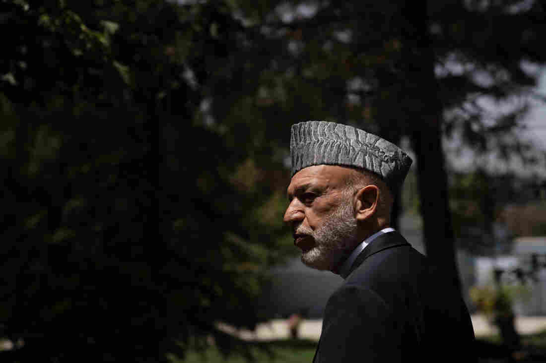 A former president, Hamid Karzai, remains in Kabul and is able to speak freely, as in a recent NPR interview, but has not been allowed to leave Afghanistan.