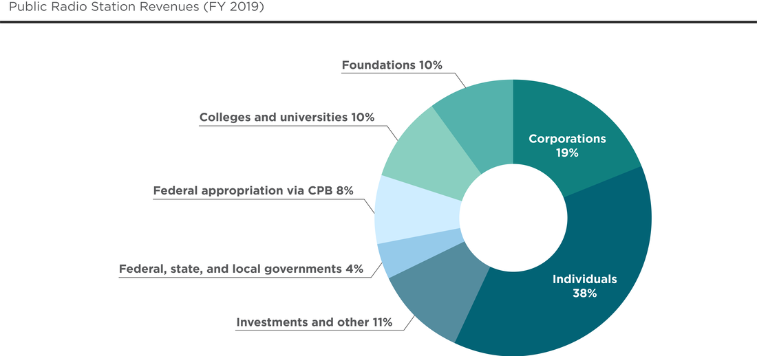 FY19 Public Radio Station Revenues