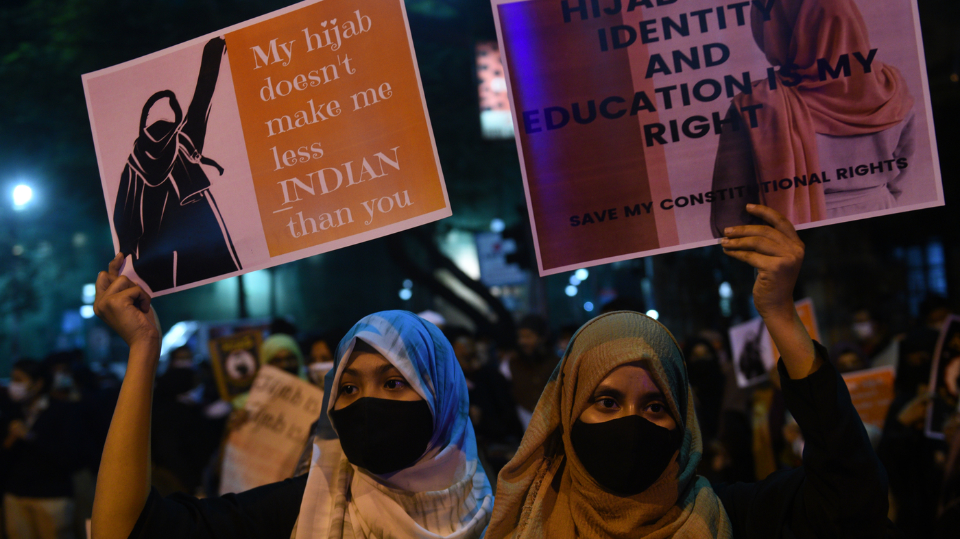 As India turns 75, Muslim girls are suing to wear the hijab — and ...