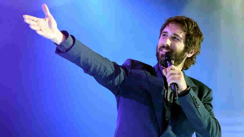 Singer Josh Groban performs in Phoenix, Ariz., on March 28, 2015.