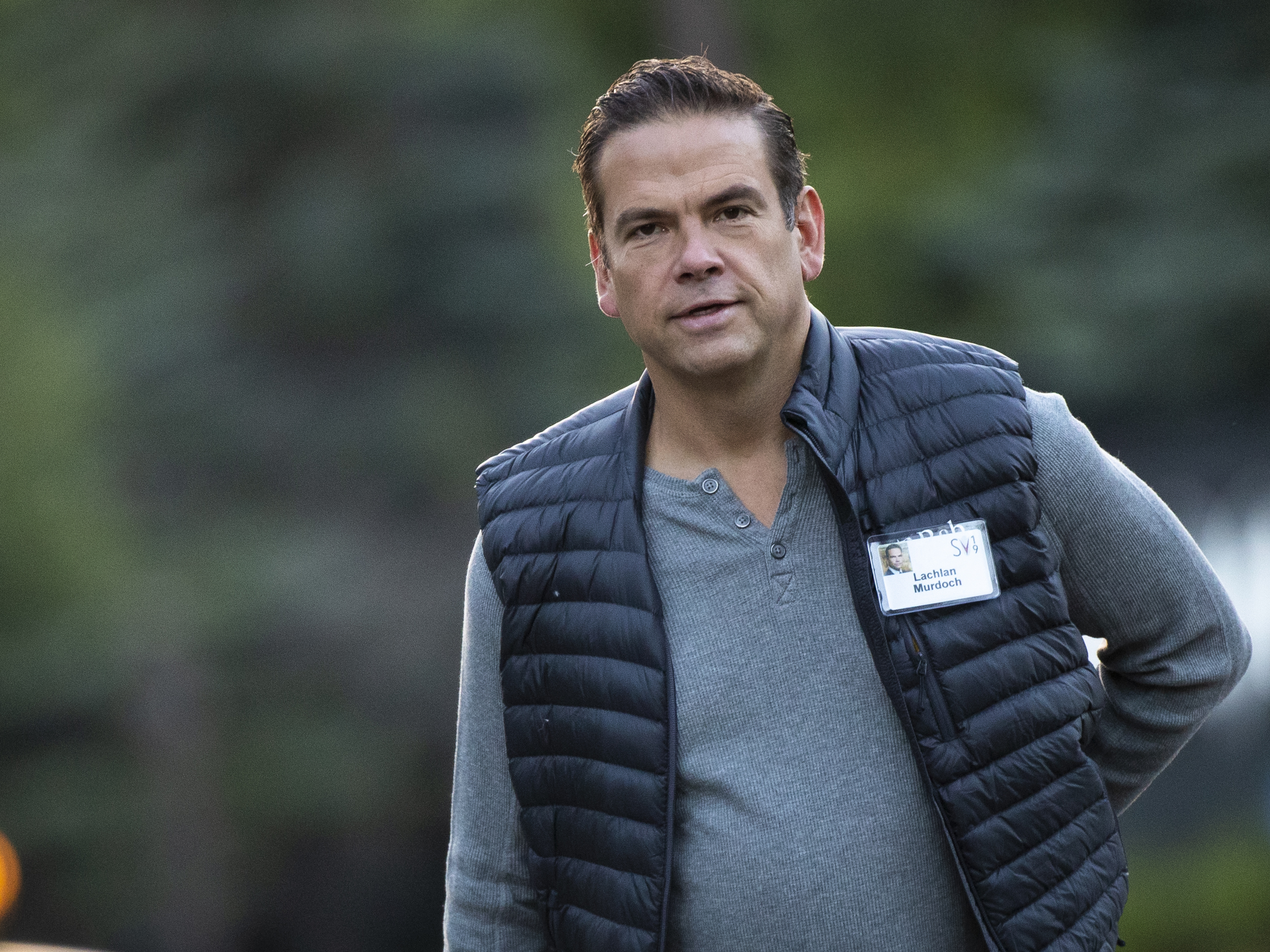 <em></em>Fox Corp. CEO Lachlan Murdoch, shown above in 2019 in Sun Valley, Idaho, is threatening to sue an Australian news site for defamation over a June 29th column about rhetoric on Fox. In the U.S., Fox News is defending itself against two defamation suits, saying &quot;Freedom of the press is foundational to our democracy and must be protected.&quot;<em></em> (Getty Images)