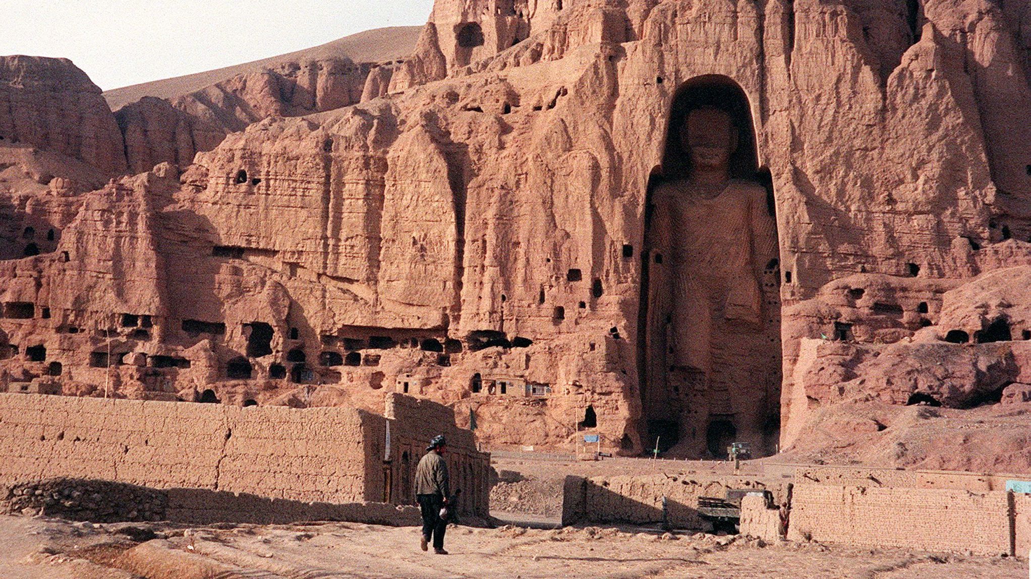 The Taliban now guard Afghanistan's National Museum, where