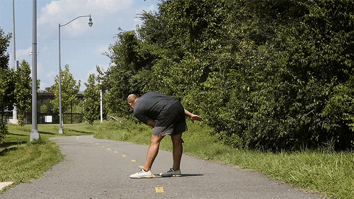 Rotate your spine 