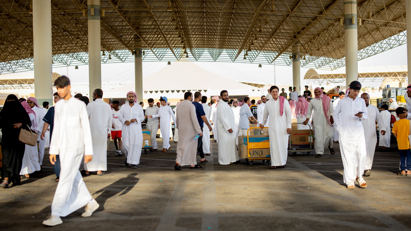 Get a peek inside this Saudi Arabian date festival The Picture Show NPR